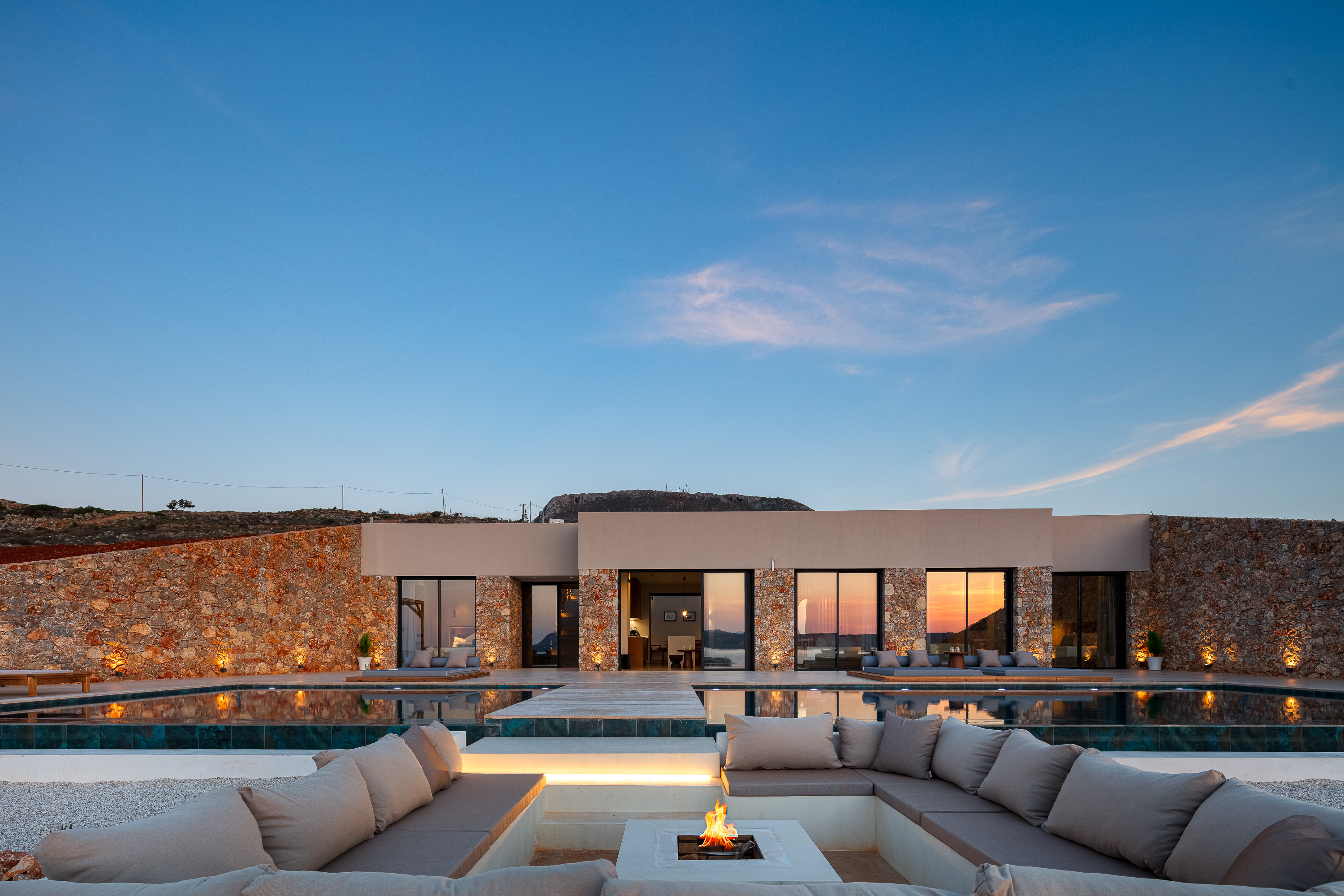 One of our luxurious villas in Crete, available for rent