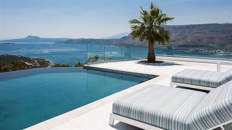 One of our luxurious villas in Crete, available for rent