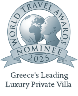 Für den World Travel Award nominiert 2025 Shield, Griechenlands führende private Luxusvilla